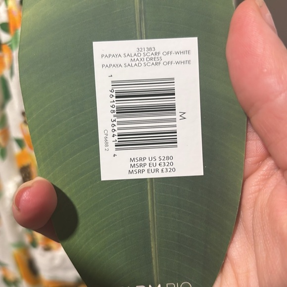 New FARM RIO papaya dress - Picture 3 of 12